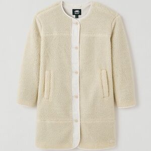 NWT Roots Sherpa longline jacket